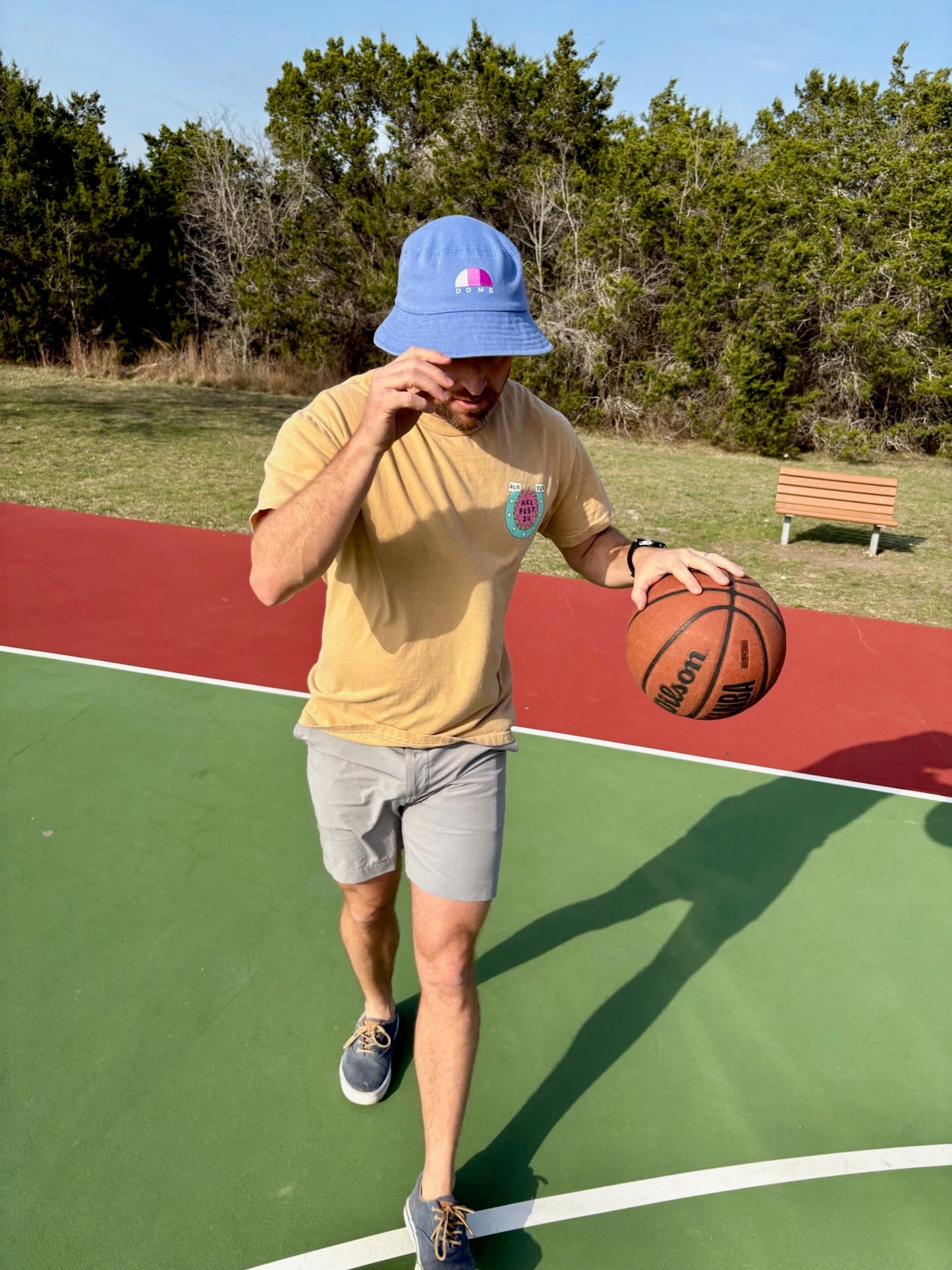 Banyan Blue Bucket Hat - Stretch Cotton