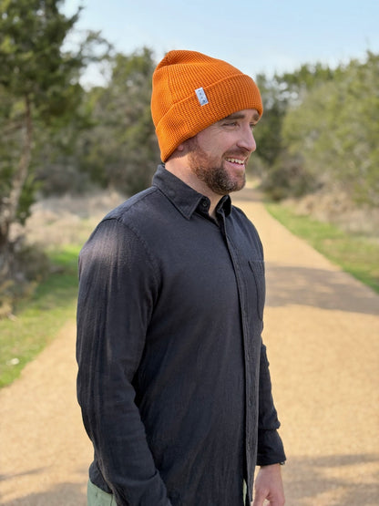 Redwood Burnt Orange Premium Knit Beanie