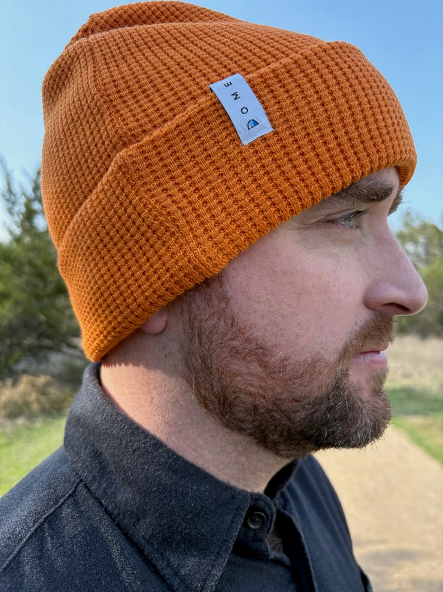 Redwood Burnt Orange Premium Knit Beanie