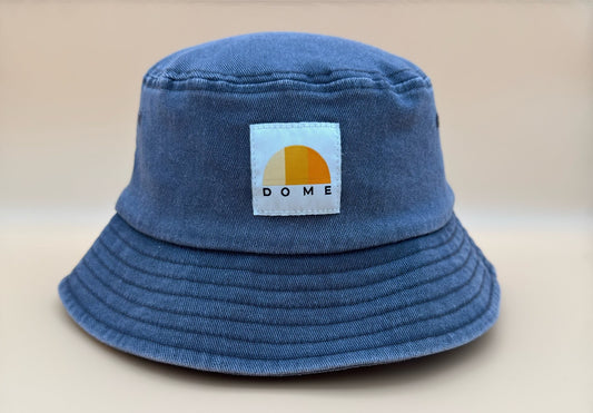 Banyan Blue Stretch Cotton Bucket Hat